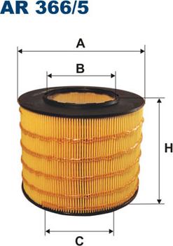 Filtron AR366/5 - Въздушен филтър vvparts.bg