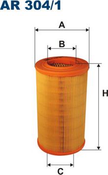 Filtron AR304/1 - Въздушен филтър vvparts.bg