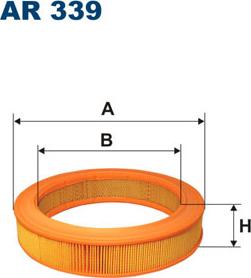 Filtron AR339 - Въздушен филтър vvparts.bg