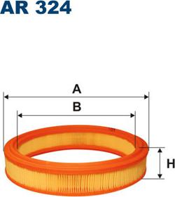 Filtron AR324 - Въздушен филтър vvparts.bg