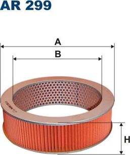 Filtron AR299 - Въздушен филтър vvparts.bg