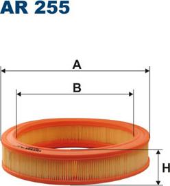 Filtron AR255 - Въздушен филтър vvparts.bg