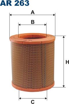 Filtron AR263 - Въздушен филтър vvparts.bg