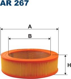 Filtron AR267 - Въздушен филтър vvparts.bg