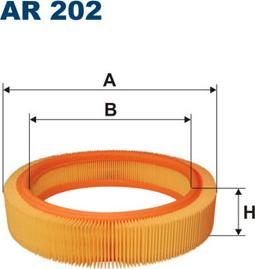 Filtron AR202 - Въздушен филтър vvparts.bg