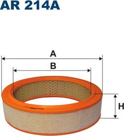 Filtron AR214A - Въздушен филтър vvparts.bg