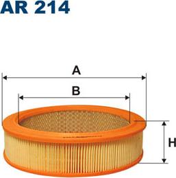 Filtron AR214 - Въздушен филтър vvparts.bg