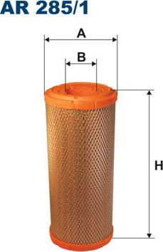 Filtron AR285/1 - Въздушен филтър vvparts.bg