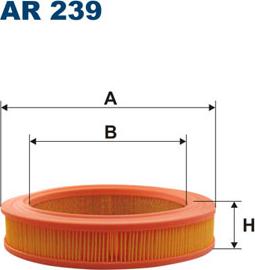 Filtron AR239 - Въздушен филтър vvparts.bg