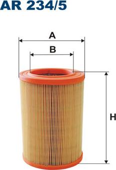 Filtron AR234/5 - Въздушен филтър vvparts.bg