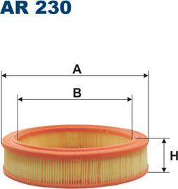 Filtron AR230 - Въздушен филтър vvparts.bg