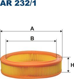 Filtron AR232/1 - Въздушен филтър vvparts.bg