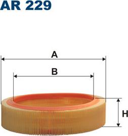 Filtron AR229 - Въздушен филтър vvparts.bg