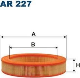 Filtron AR227/1 - Въздушен филтър vvparts.bg