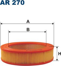 Filtron AR270 - Въздушен филтър vvparts.bg