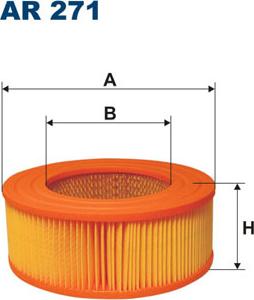 Filtron AR271 - Въздушен филтър vvparts.bg