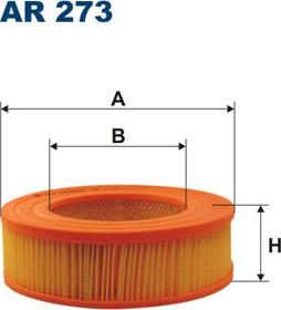 Filtron AR273 - Въздушен филтър vvparts.bg