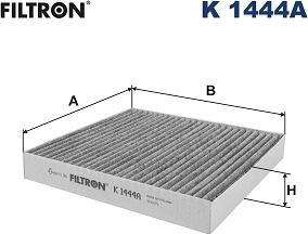 Filtron K 1444A - Филтър купе (поленов филтър) vvparts.bg