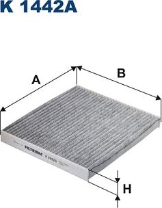 Filtron K 1442A - Филтър купе (поленов филтър) vvparts.bg