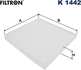 Filtron K 1442 - Филтър купе (поленов филтър) vvparts.bg