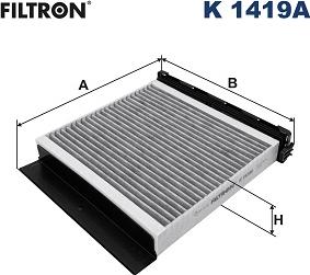 Filtron K 1419A - Филтър купе (поленов филтър) vvparts.bg