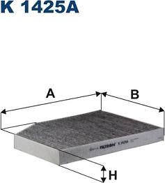 Filtron K 1425A - Филтър купе (поленов филтър) vvparts.bg