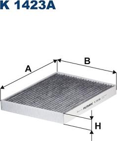 Filtron K 1423A - Филтър купе (поленов филтър) vvparts.bg