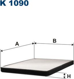 Filtron K 1090 - Филтър купе (поленов филтър) vvparts.bg