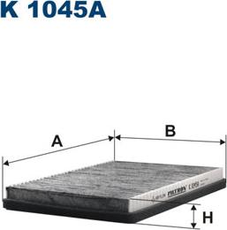 Filtron K1045A - Филтър купе (поленов филтър) vvparts.bg