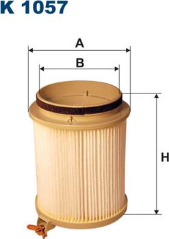 Filtron K1057 - Филтър купе (поленов филтър) vvparts.bg