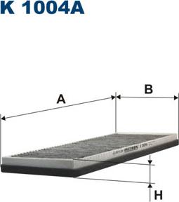 Filtron K1004A - Филтър купе (поленов филтър) vvparts.bg