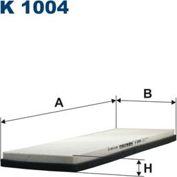 Filtron K1004 - Филтър купе (поленов филтър) vvparts.bg