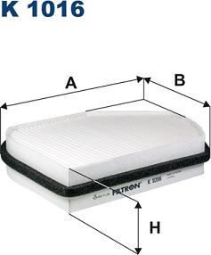 Filtron K1016 - Филтър купе (поленов филтър) vvparts.bg