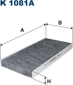 Filtron K1081A - Филтър купе (поленов филтър) vvparts.bg