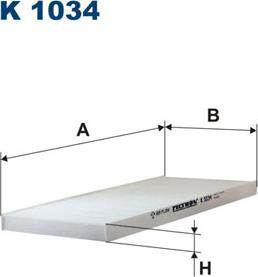 Filtron K 1034 - Филтър купе (поленов филтър) vvparts.bg