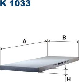 Filtron K1033 - Филтър купе (поленов филтър) vvparts.bg