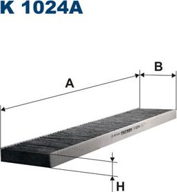 Filtron K1024A - Филтър купе (поленов филтър) vvparts.bg