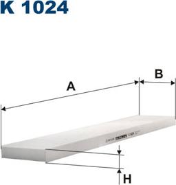 Filtron K1024 - Филтър купе (поленов филтър) vvparts.bg