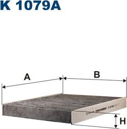 Filtron K1079A - Филтър купе (поленов филтър) vvparts.bg