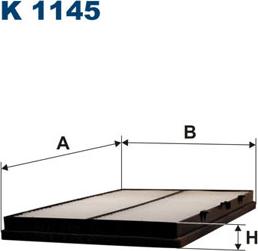 Filtron K1145 - Филтър купе (поленов филтър) vvparts.bg