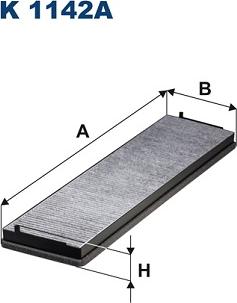 Filtron K 1142A - Филтър купе (поленов филтър) vvparts.bg