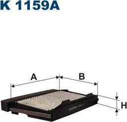 Filtron K 1159A - Филтър купе (поленов филтър) vvparts.bg