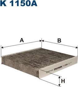 Filtron K1150A - Филтър купе (поленов филтър) vvparts.bg