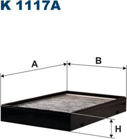 Filtron K1117A - Филтър купе (поленов филтър) vvparts.bg