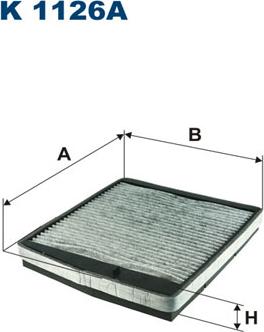 Filtron K1126A - Филтър купе (поленов филтър) vvparts.bg