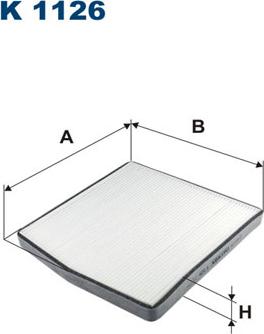 Filtron K1126 - Филтър купе (поленов филтър) vvparts.bg