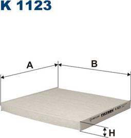 Filtron K 1123 - Филтър купе (поленов филтър) vvparts.bg