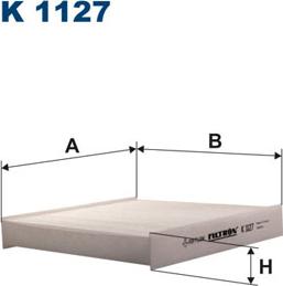 Filtron K1127 - Филтър купе (поленов филтър) vvparts.bg