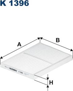 Filtron K1396 - Филтър купе (поленов филтър) vvparts.bg