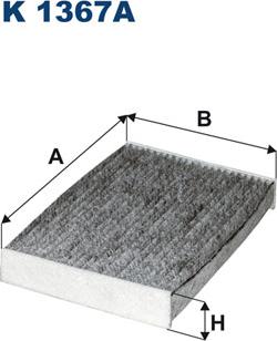 Filtron K1367A - Филтър купе (поленов филтър) vvparts.bg